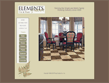 Tablet Screenshot of elementstile.com